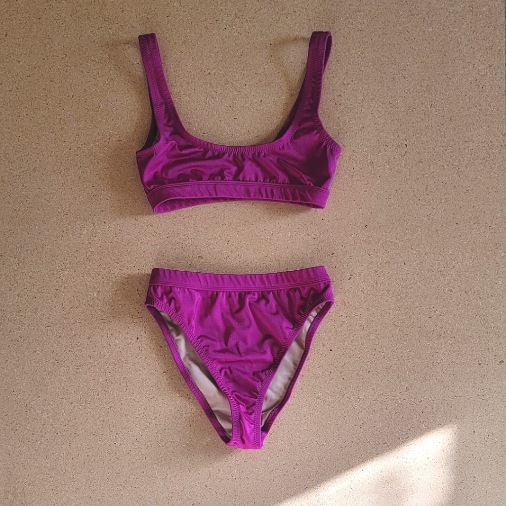 Hugh waisted Swimsuit NWOT